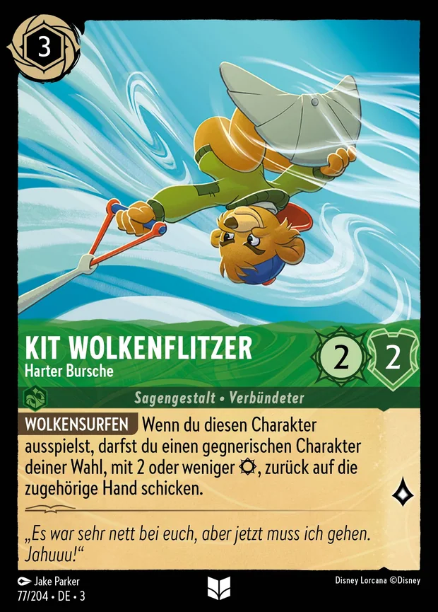 Kit Wolkenflitzer - Harter Bursche