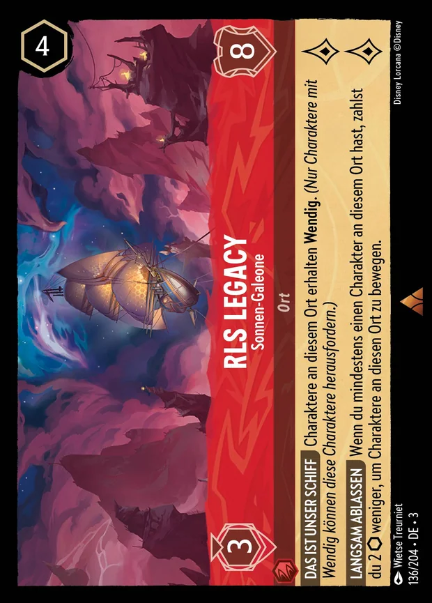 RLS Legacy - Sonnen-Galeone