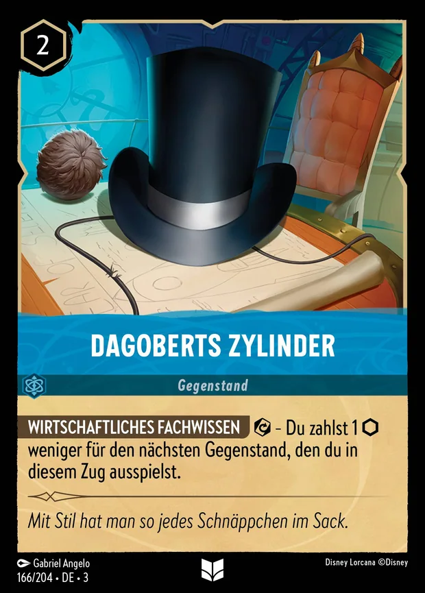 Dagoberts Zylinder