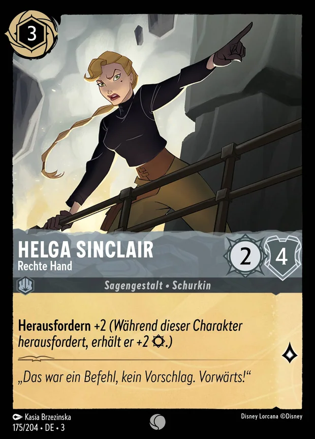 Helga Sinclair - Rechte Hand