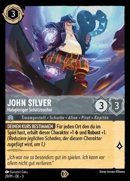 John Silver - Habgieriger Schatzsucher