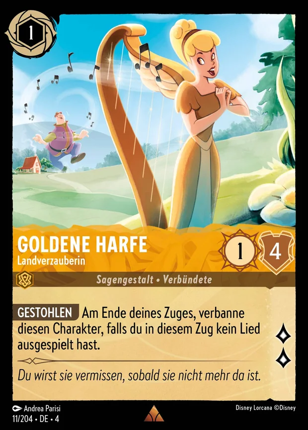 Goldene Harfe - Landverzauberin