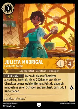 Julieta Madrigal - Exzellente Köchin