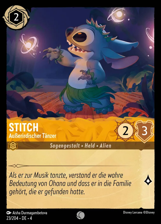Stitch - Außerirdischer Tänzer