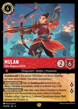 Mulan - Elite-Bogenschützin