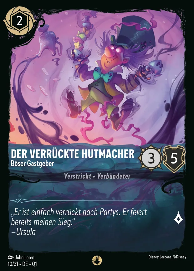 Der verrückte Hutmacher - Böser Gastgeber