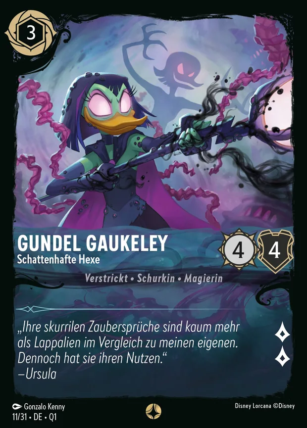 Gundel Gaukeley - Schattenhafte Hexe