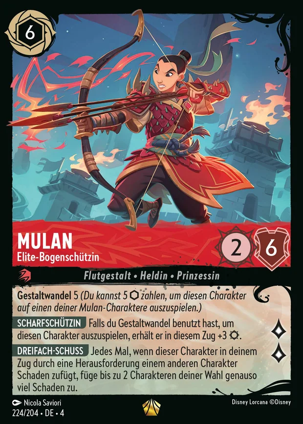 Mulan - Elite-Bogenschützin