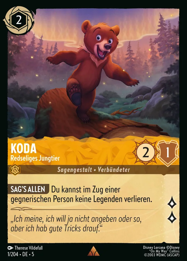 Koda - Redseliges Jungtier