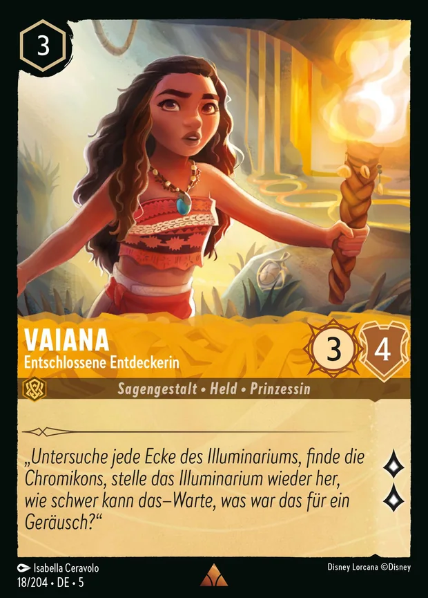 Vaiana - Entschlossene Entdeckerin