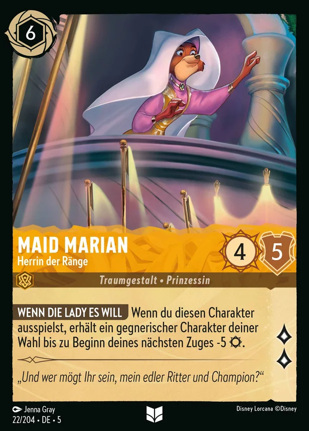 Maid Marian - Herrin der Ränge