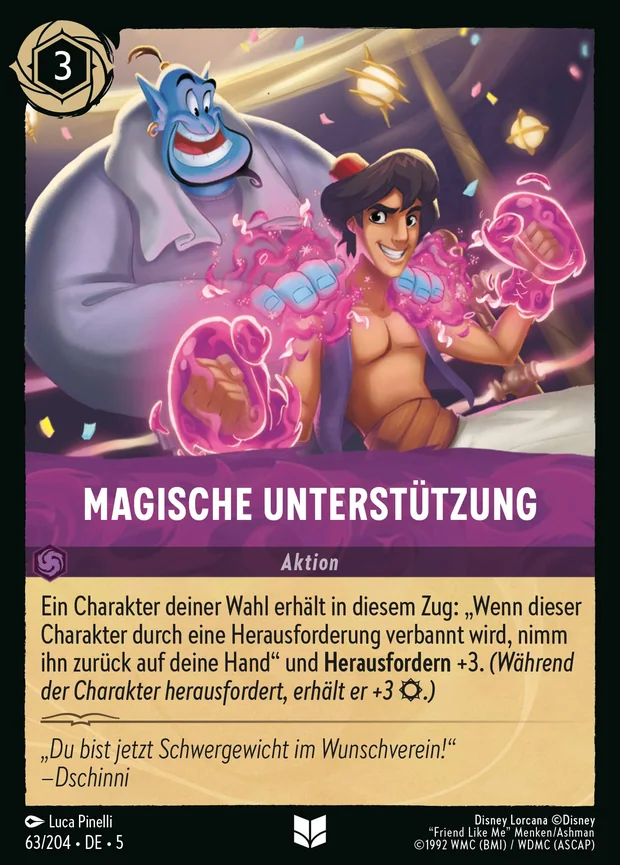 Magische Unterstützung