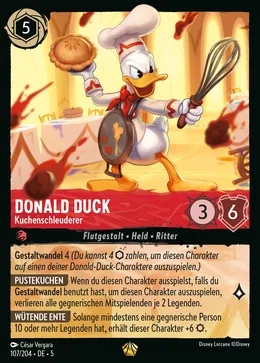 Donald Duck - Kuchenschleuderer