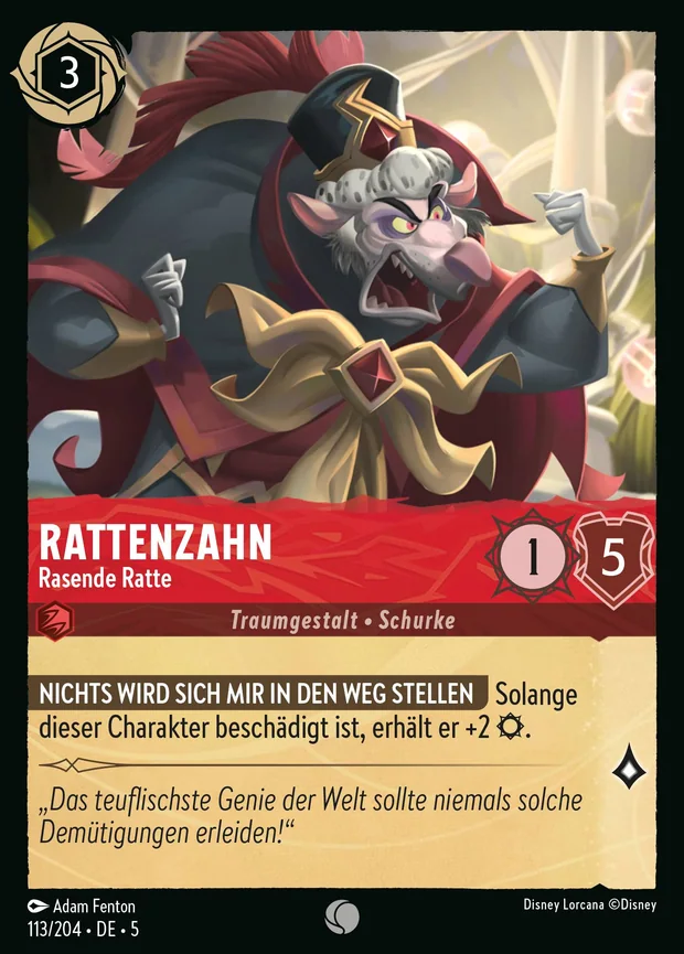 Rattenzahn - Rasende Ratte