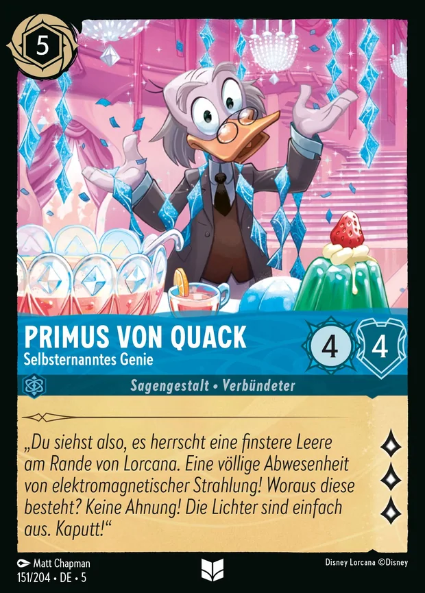 Primus von Quack - Selbsternanntes Genie