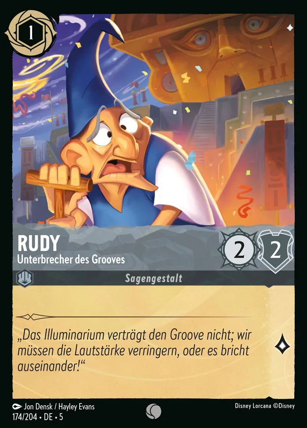 Rudy - Unterbrecher des Grooves