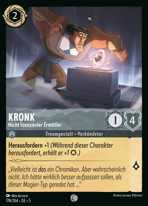 Kronk - Nicht lizenzierter Ermittler