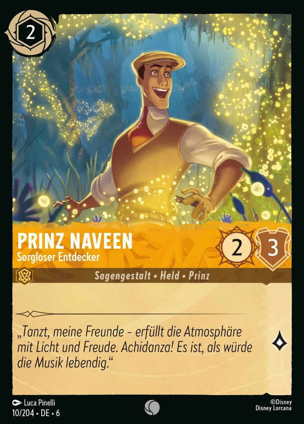 Prinz Naveen - Sorgloser Entdecker