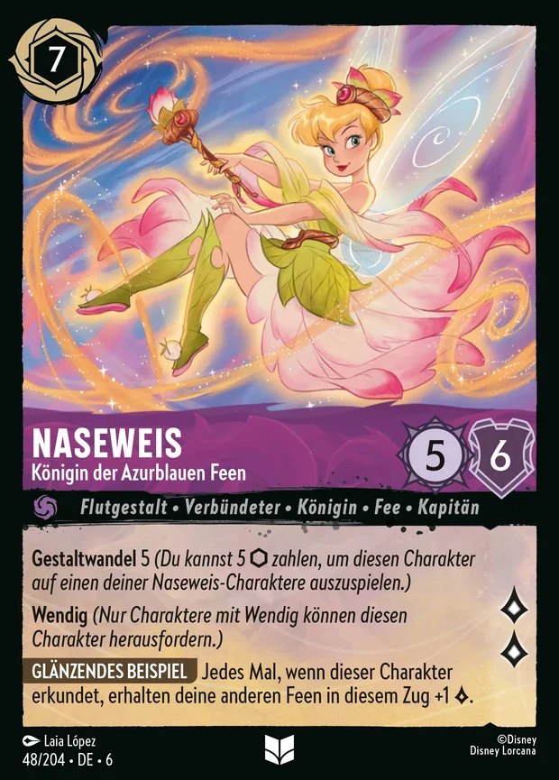 Naseweis - Königin der Azurblauen Feen