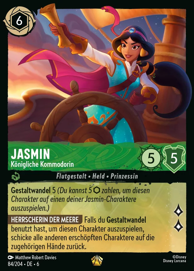 Jasmin - Königliche Kommodorin