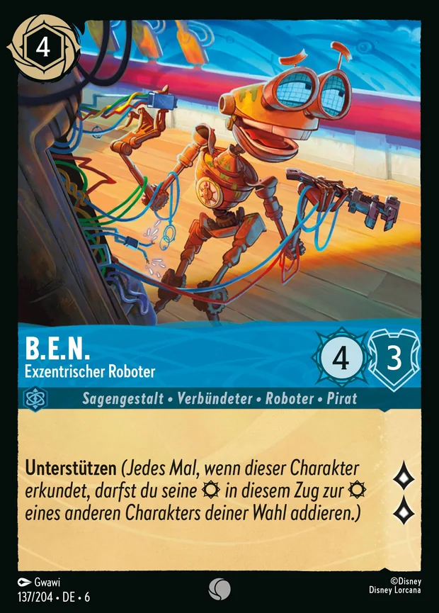 B.E.N. - Exzentrischer Roboter