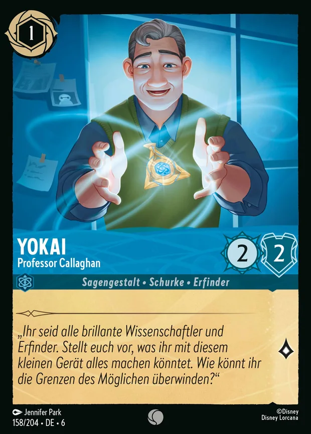 Yokai - Professor Callaghan