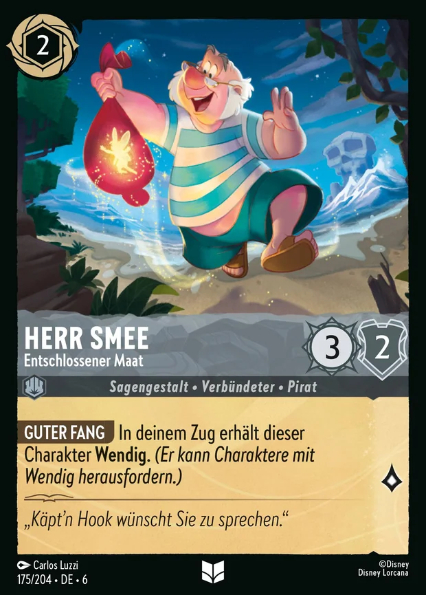 Herr Smee - Entschlossener Maat