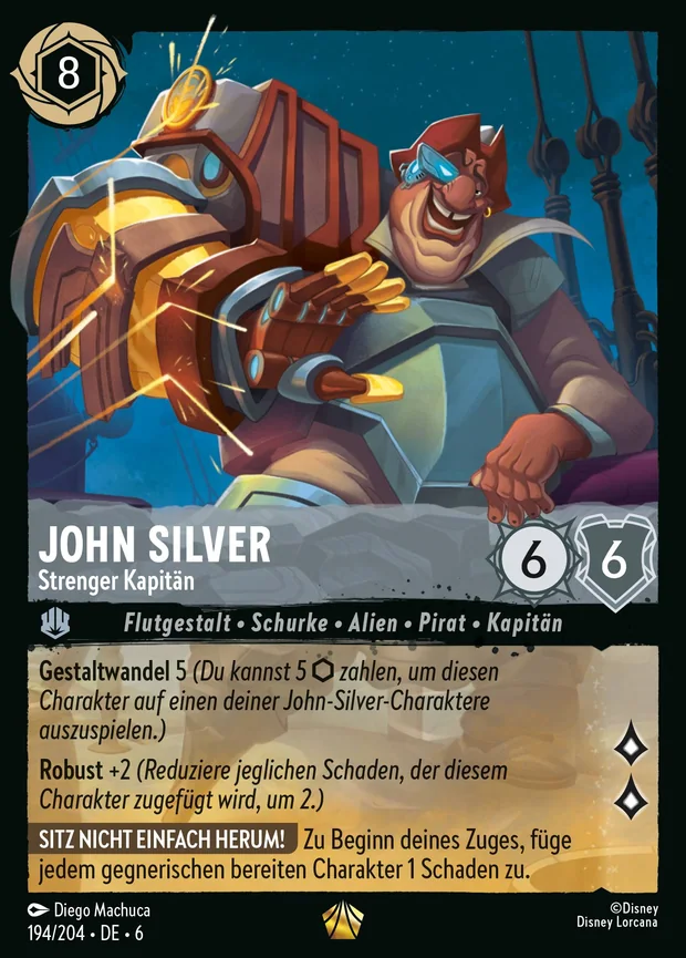 John Silver - Strenger Kapitän