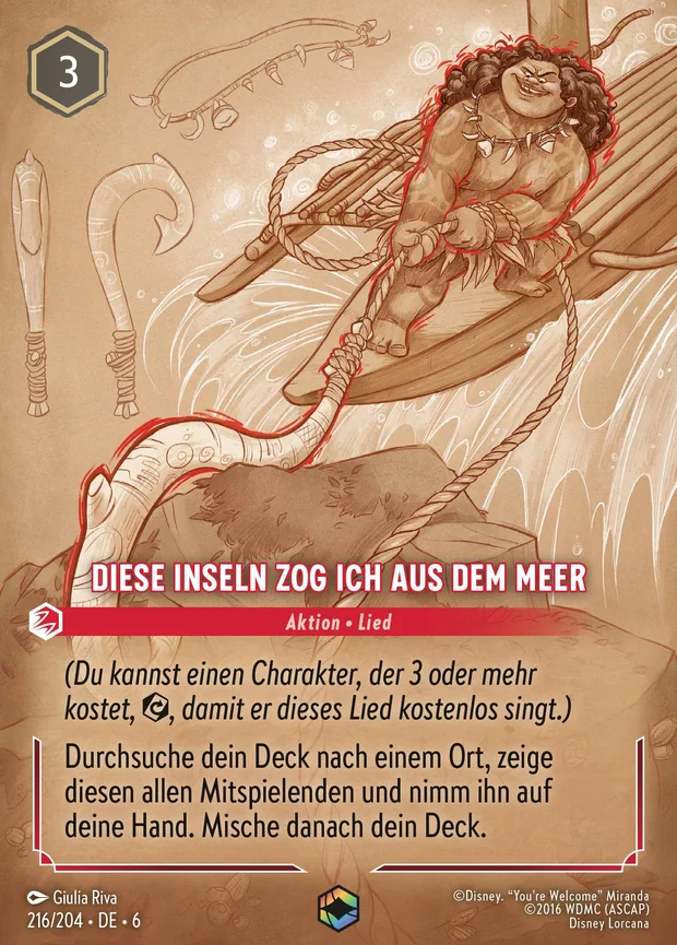 Diese Inseln zog ich aus dem Meer