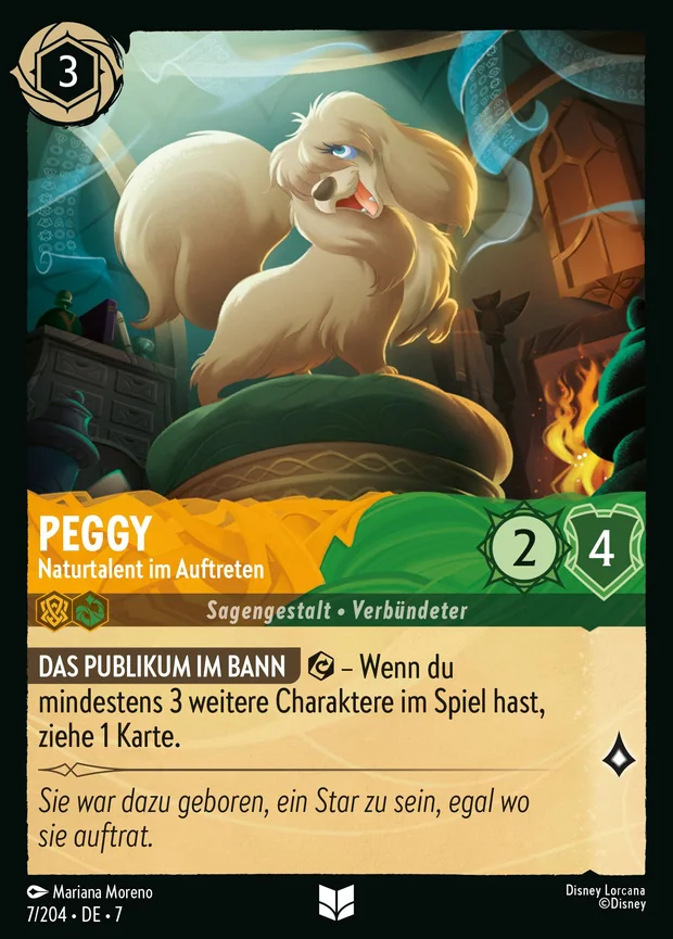Peggy - Naturtalent im Auftreten