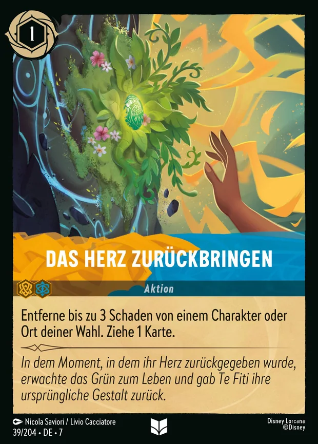 Das Herz zurückbringen