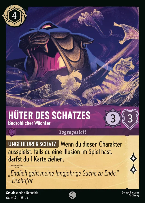 Hüter des Schatzes - Bedrohlicher Wächter
