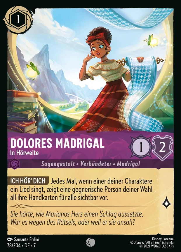 Dolores Madrigal - In Hörweite