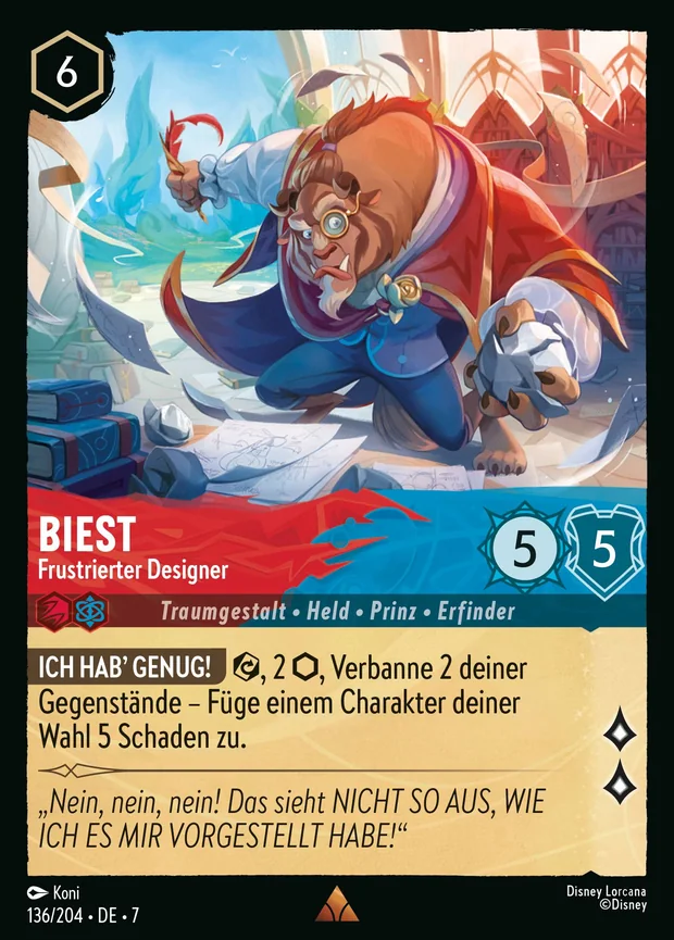 Biest - Frustrierter Designer