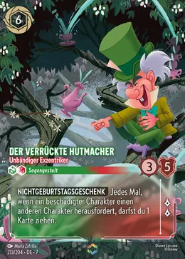 Der verrückte Hutmacher - Unbändiger Exzentriker