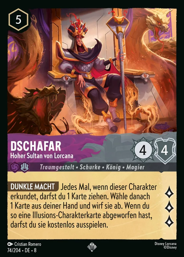 Dschafar - Hoher Sultan von Lorcana