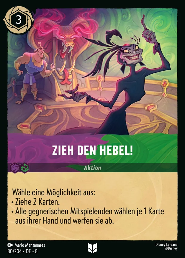 Zieh den Hebel!