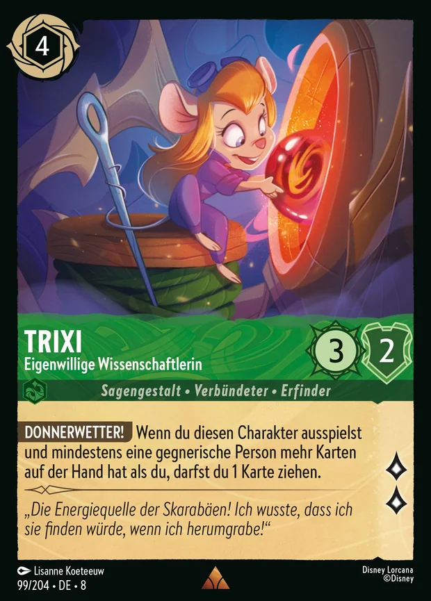 Trixi - Eigenwillige Wissenschaftlerin