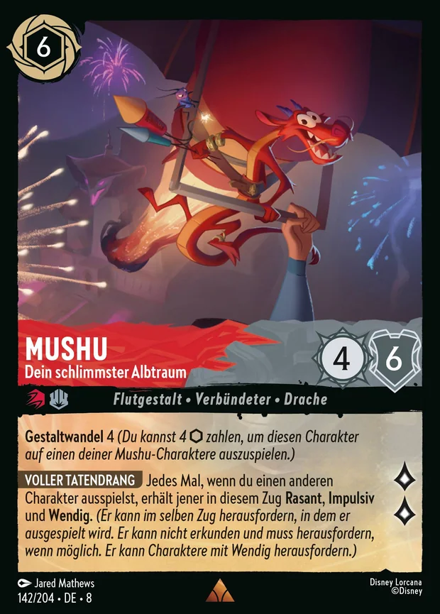 Mushu - Dein schlimmster Albtraum