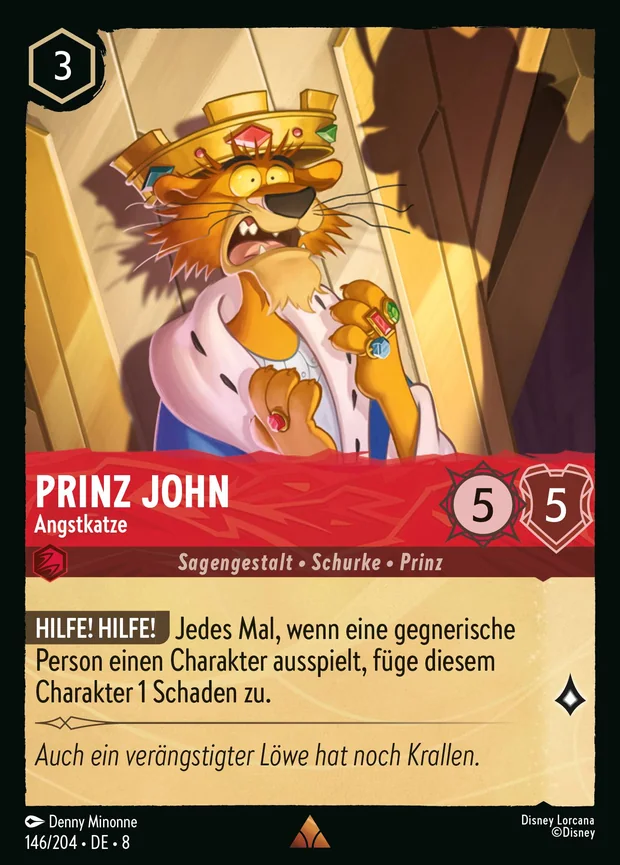 Prinz John - Angstkatze