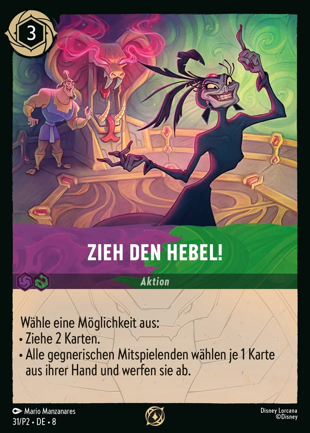 Zieh den Hebel!