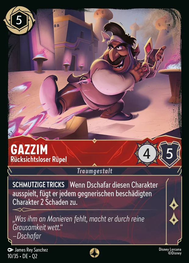 Gazzim - Rücksichtsloser Rüpel