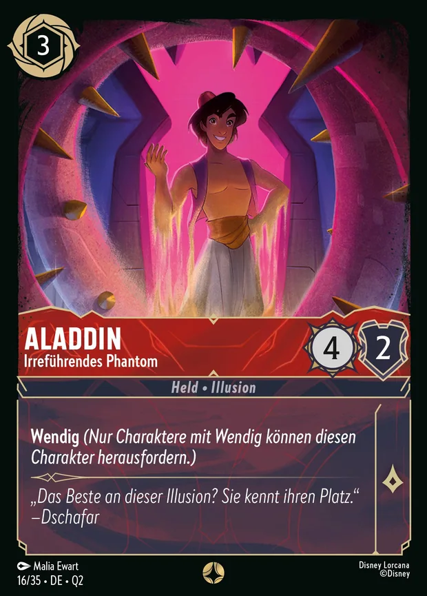 Aladdin - Irreführendes Phantom