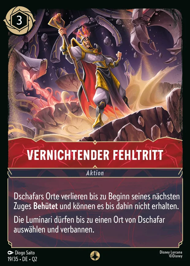 Vernichtender Fehltritt