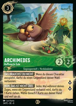 Archimedes - Raffinierte Eule