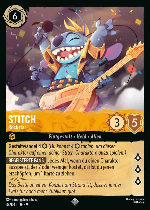 Stitch - Rockstar