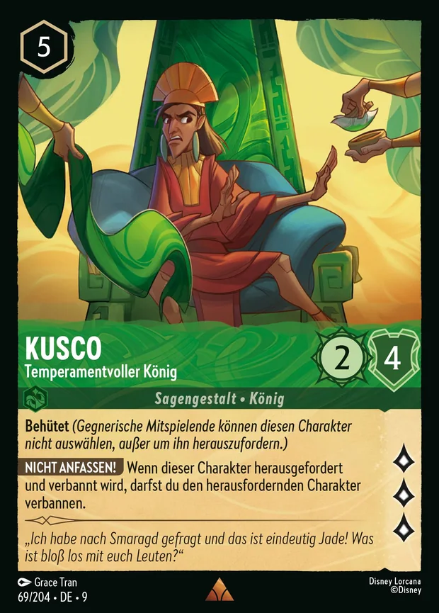 Kusco - Temperamentvoller König