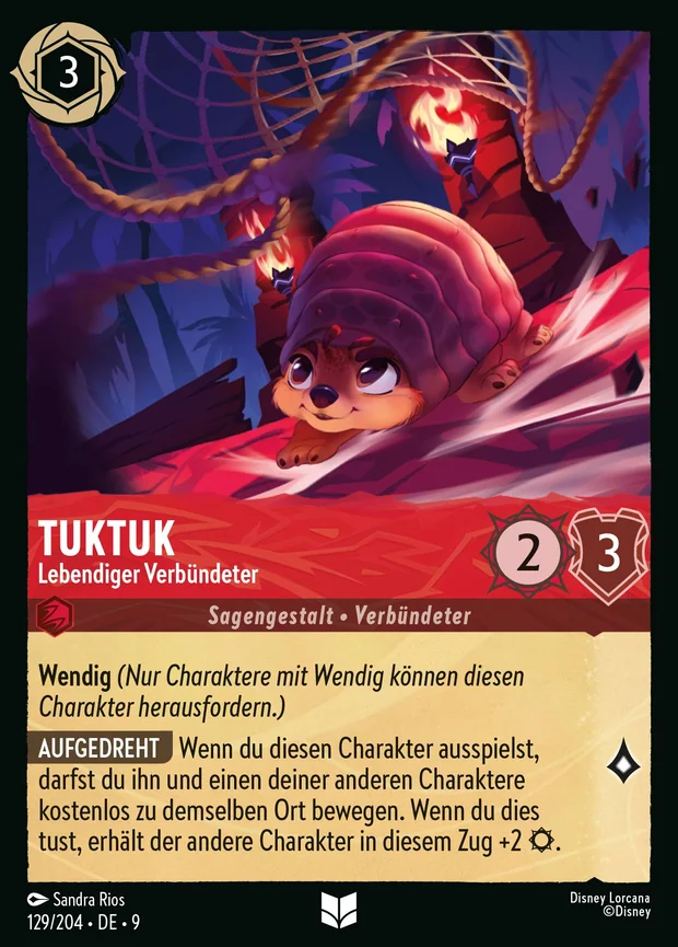 Tuktuk - Lebendiger Verbündeter