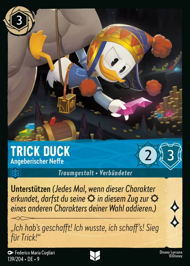 Trick Duck - Angeberischer Neffe