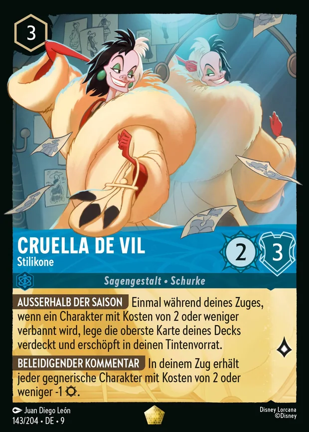 Cruella De Vil - Stilikone